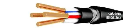 Кабель ВБбШвз 3х25
