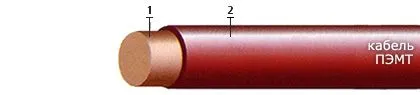Кабель ПЭМТ 0,36