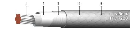 Кабель ПТЛ-200 6