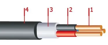 Кабель АВВГз 3х50+1х35