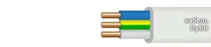 Кабель ПуВВ 2х1,5