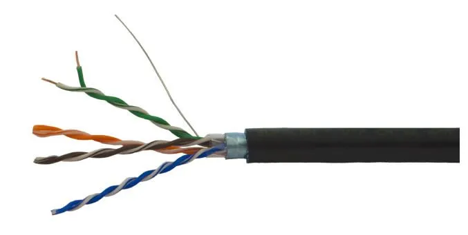 Кабель SUPRLAN Light F/UTP Cat.5e 4x2xAWG25 Cu PE Outdoor