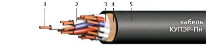Кабель КУПЭР-Пн 2х0,35