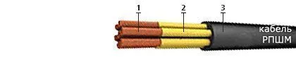 Кабель РПШМ 6х2,5